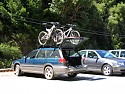 Ford's Subaru Outback -- every mountain biker seems have one of these out here.