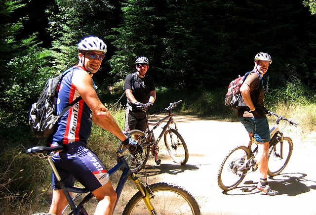 Mike, Ron and Ford at Skeggs